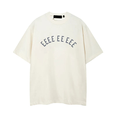 Trend Design Men's T-shirts Arch Letter Logo Streetwear Designer Brand Men's T-shirts Sets