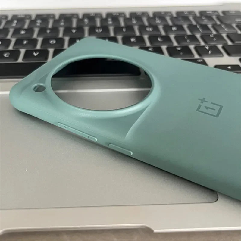 For OnePlus 12 Original Phone Case Ultra Slim Soft Back Case Shockproof Matte Luxury Rubber Skin Cover Funda Anti-Fingerprint