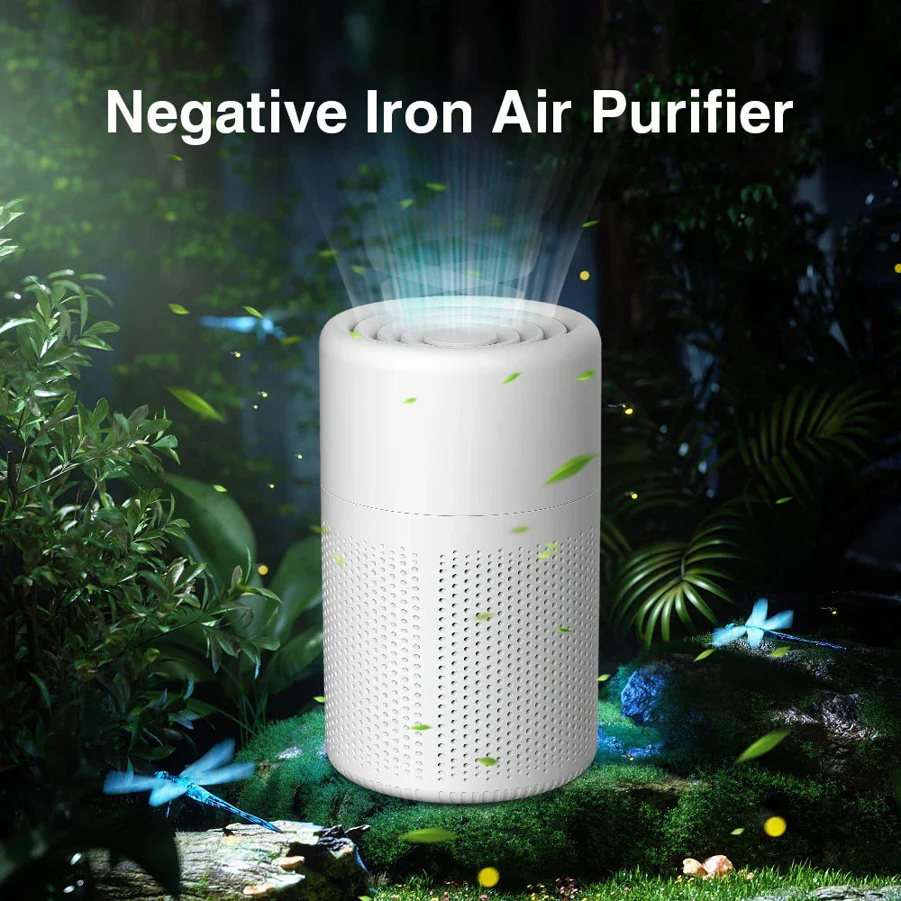 Household Air Purifier Portable Air Cleaner Mini Desktop Air Purifier With HEPA Filter Air Freshener Air Cleaner For Home Office