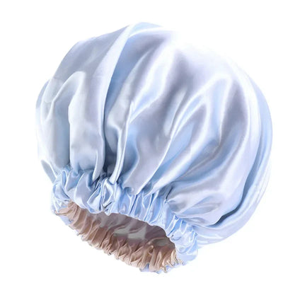 Silk Hair Bonnet for Sleeping Satin Bonnet for Natural Hair Silk Hair Wrap Satin Bonnet Cap Night Sleep Hat Silk Turban