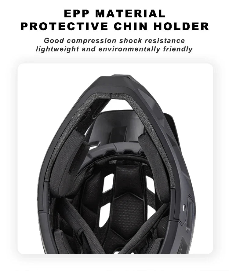 Seeker Mtb Mountain Bike Helmet Lightweight Breathable Speed Downhill Full Helmet Outdoor Adult Men And Women Cycling Helmets