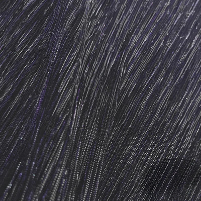 Soft Tulle Pleated Fabric Bark Wrinkle Texture By The Meter for Wedding Decoration Clothes Sewing Anti-wrinkle Cloth Glossy Gray