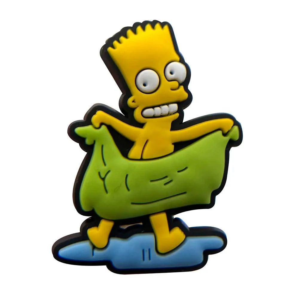 Single Sale 1pcs Cartoon Funny Shoe Charms PVC Accessories DIY Shoe Decoration For Clog Sandal Kids X-mas Gifts