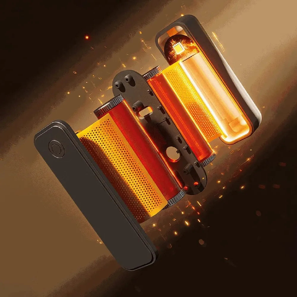 Magnetic Split-type Rechargeable Hand Warmers Electric Portable Handwarmers Ergonomic Compact Pocket Heater Fast Heating Warmer