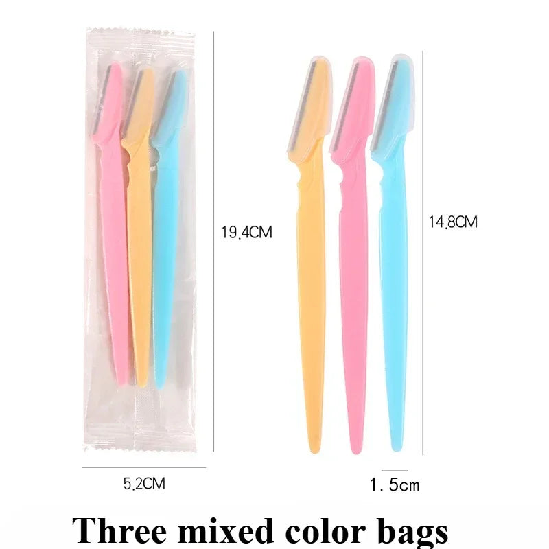 Eyebrow Razor and Facial Razor for Women Multipurpose Exfoliating Dermaplaning Tools with Precision Cover Safety Beauty New