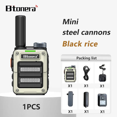 Mini Walkie Talkie BTDX 390 Portable Two Way Radio PMR446 FRS Radio Comunicador Long range Kids Walkie-Talkie for Hotel Business