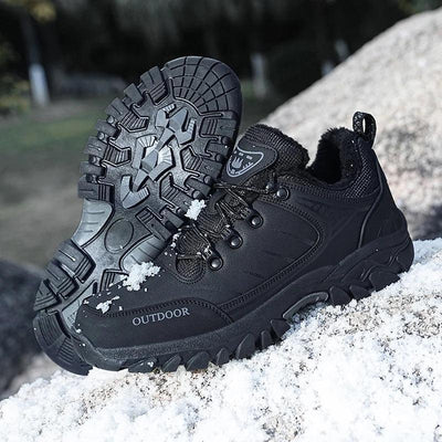 Men's Sneakers Outdoor Low-top Men's Hiking Shoes for Mountain Climbing and Warmth Men's Boots Outdoor Hiking Boots Work Shoes