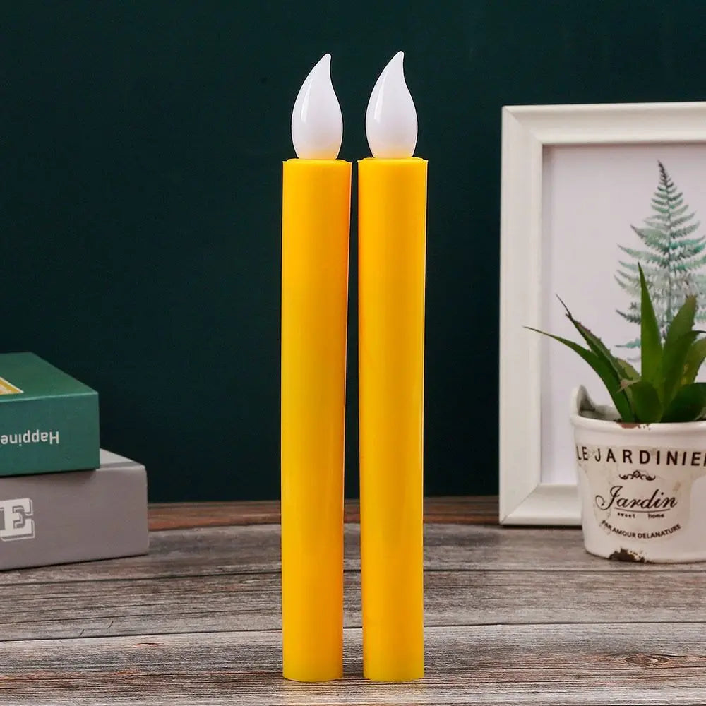 Candle Holders LED Lantern Energy-saving Light Ornaments Flameless Candle Lamp Battery Operated Party Decor Lights