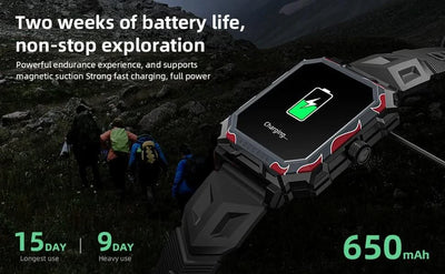 LOKMAT Ocean Max Sport Smart Watch New Flagship Waterproof Fitness Tracker BT Calls Smartwatches Heart Rate Blood Oxygon Monitor