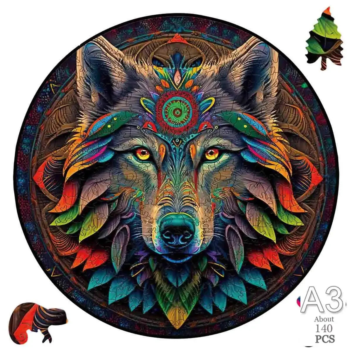 Fox montessori educational toys for children wooden puzzles brain trainer games animal puzzle board set toy
