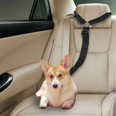 Universal Practical Dog Cat Pet Safety Adjustable Car seat Belt Harness Leash Travel Clip Strap Lead Pet Car Safety Belt