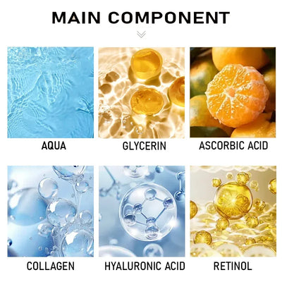 Retinol Cream, Retinol Collagen Cream, Vitamin C Moisturizer, Retinol Moisturizer, Suitable for Sensitive Facial Skin