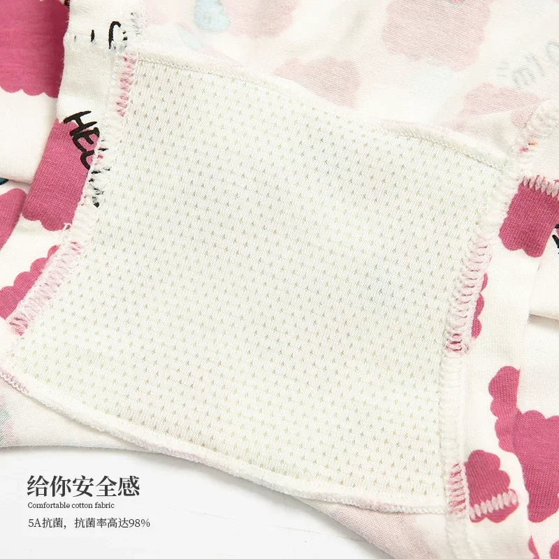 Cotton Women Panties Sexy Cartoon Printed Underwears Breathable Boxers Seamless Girl Briefs Women's Intimates Femme Female Pants