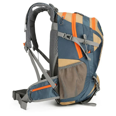 Mountain Backpacks Outdoor Solid Color Camping Bag Travel  Hiking Tactical Bags Breathable Waterproof Nylon Rainy Day Sport bag