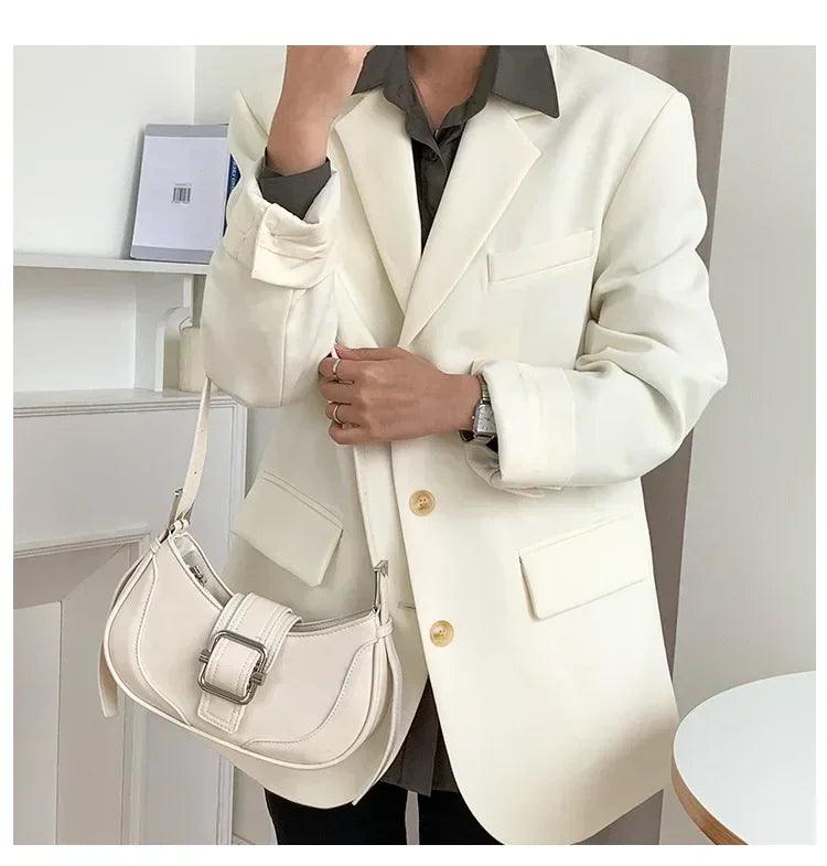 Fashion handbags for women half-moon leather hasp lady shoulder crossbody bag luxury designer ladies underarm bags hobo
