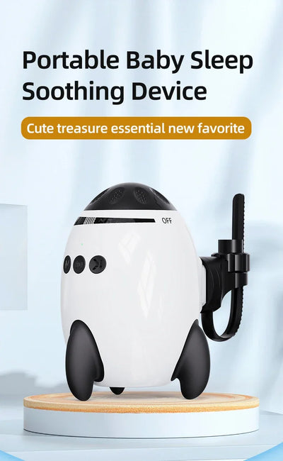 Portable Baby Stroller Rocker Accessories Automatic Infant Swing Sleep Soother with White Noise Baby Shaker Sleep Aid Device