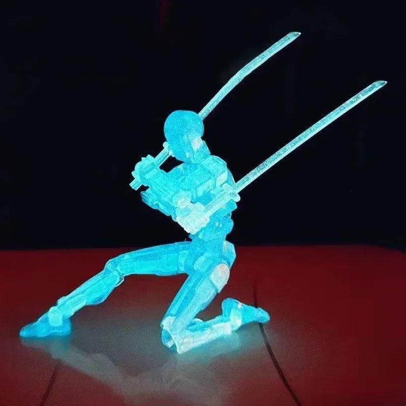 Multi-jointed movable shapeshift robot 2.0 3d printed mannequin dummy 13 action figures toys kids adults
