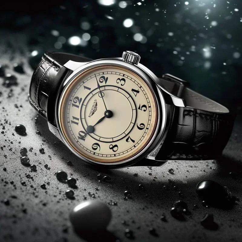 2025 new top brand man wristwatch luxury business waterproof men watch for quartz clock leather men’s watches reloj
