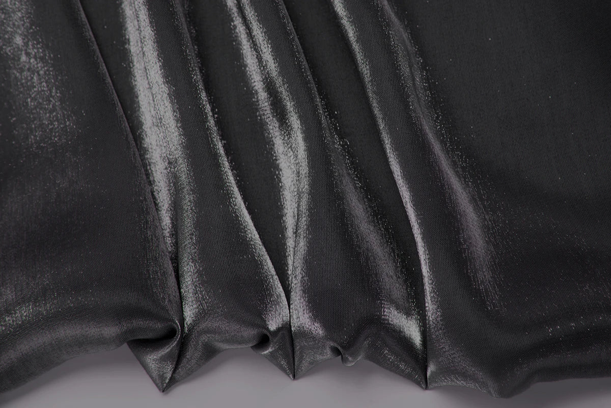 Colorful Gradient Reflective Fabric By The Meter for Dress Shirt Hanfu Handmade DIY Sewing Mermaid Texture Cloth Smooth Pink