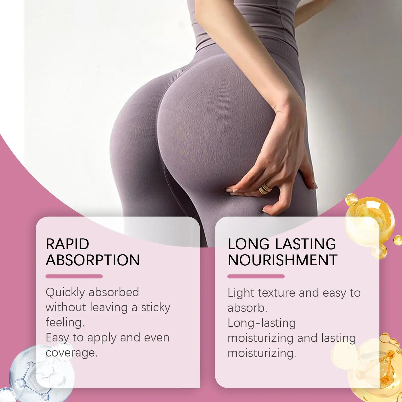 Hip Firming Cream Firming Improve Skin Sagging Increase Elasticity Tighten Lotion Shaping Lift up Buttock Massage Care for Women