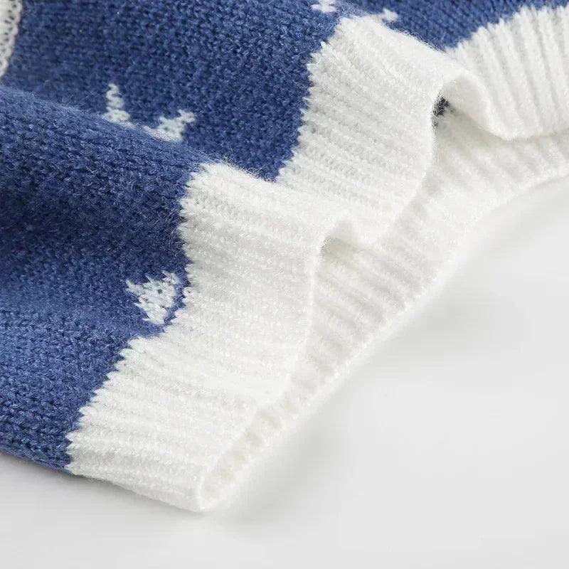 Y2k knitted very short shorts 2000s sexy knit hot stars and stripes print pants for women america/usa flag