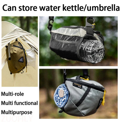 Waist Bag Outdoor Sports Mountaineering Cycling Mobile Bag Backpack Expansion Pack Travel Hiking Lightweight Equipment Belt Bags