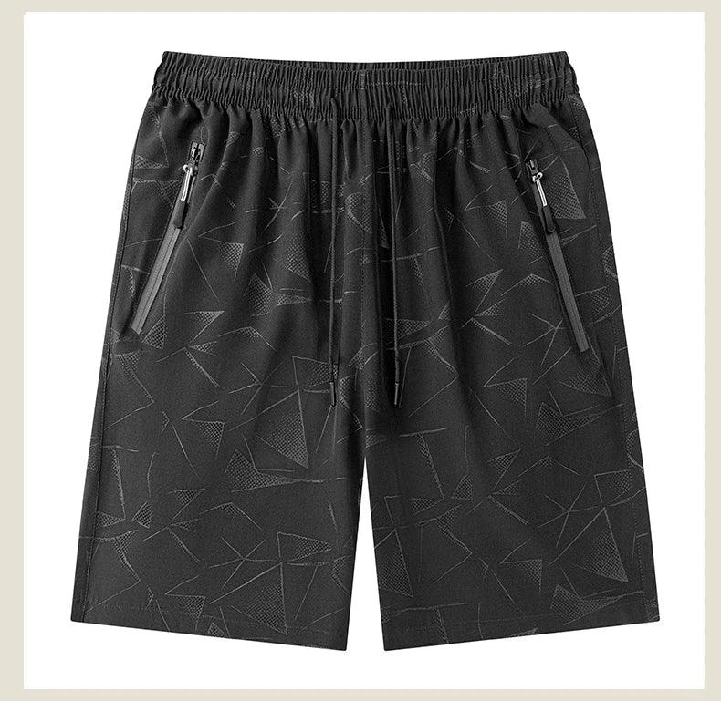 Workout Athletics Men Jogging Sportswear Dry Fit Sports Homme Pants Running Sport Ice Silk Shorts Men's Gym Sweatpants Clothing