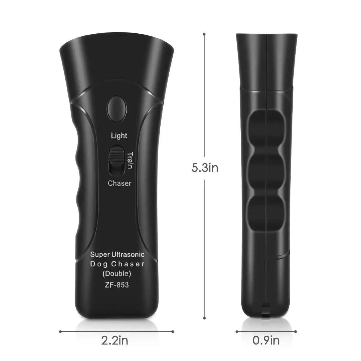 Pet Dog Repeller Anti Barking Stop Bark Dogs Training Device LED Ultrasonic Dogs Adapter Without Battery Pet Supplies Wholesale