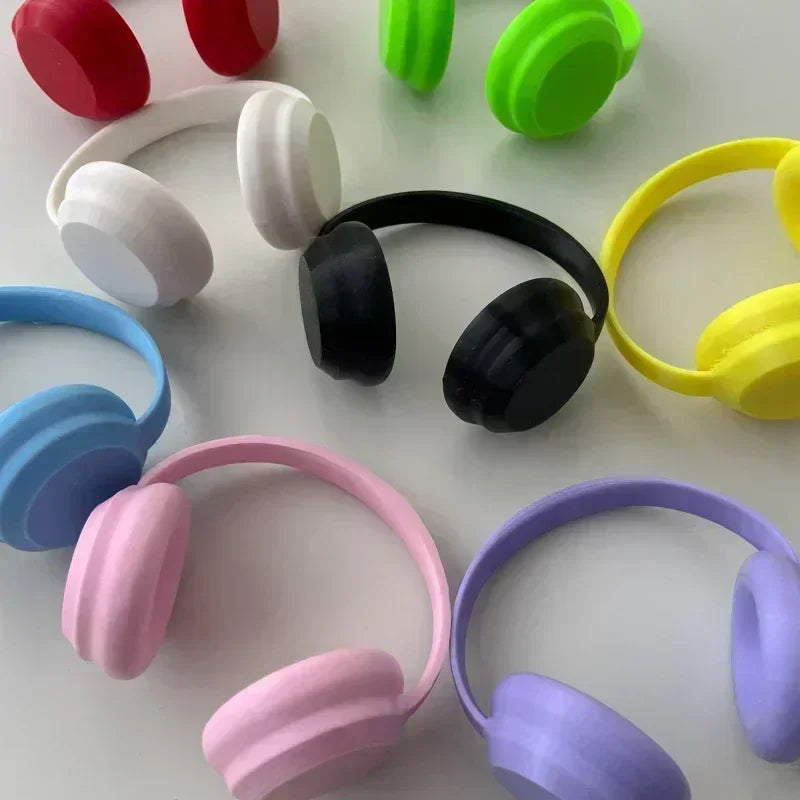 Labubu Doll Shoes and Headphone For 15-17cm Ropa 3.0 Labubu V1 V2 V3 Rain Boots Colorful Beach Shoes Sitting Party Accessories