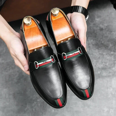 2024 high-end oversized men's Oxford shoes, breathable British wedding groom business soft sole casual shoes