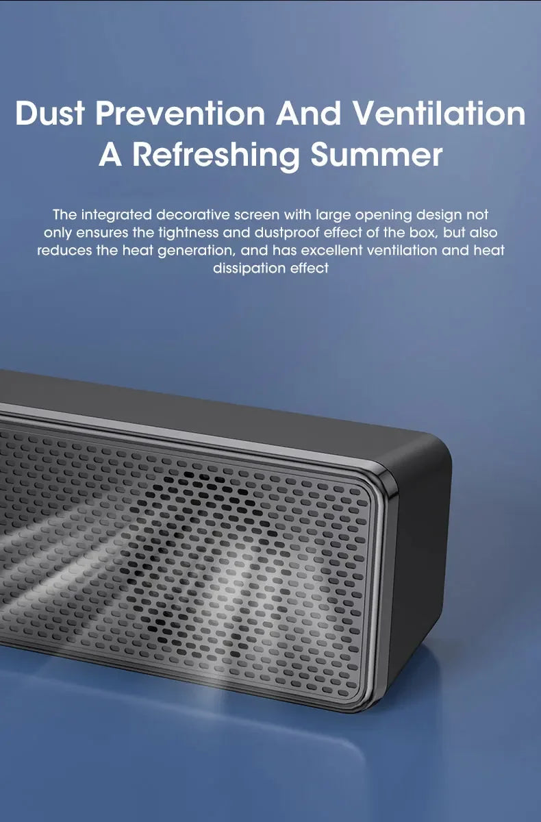 Bluetooth 4D Surround Speaker Home Theater Sound System Computer Soundbar For TV Subwoofer Wired Stereo Strong Bass