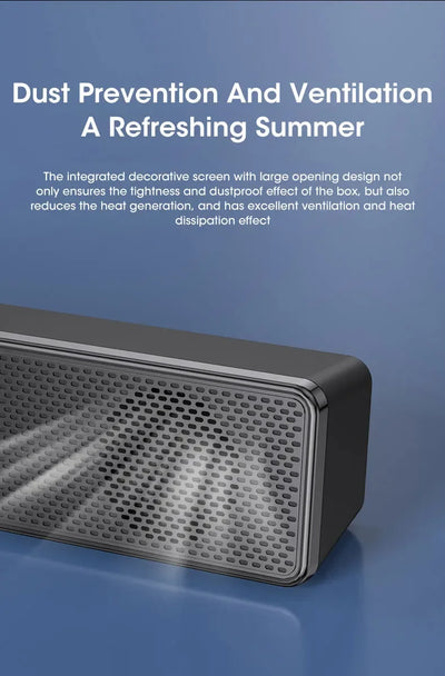 Bluetooth 4D Surround Speaker Home Theater Sound System Computer Soundbar For TV Subwoofer Wired Stereo Strong Bass