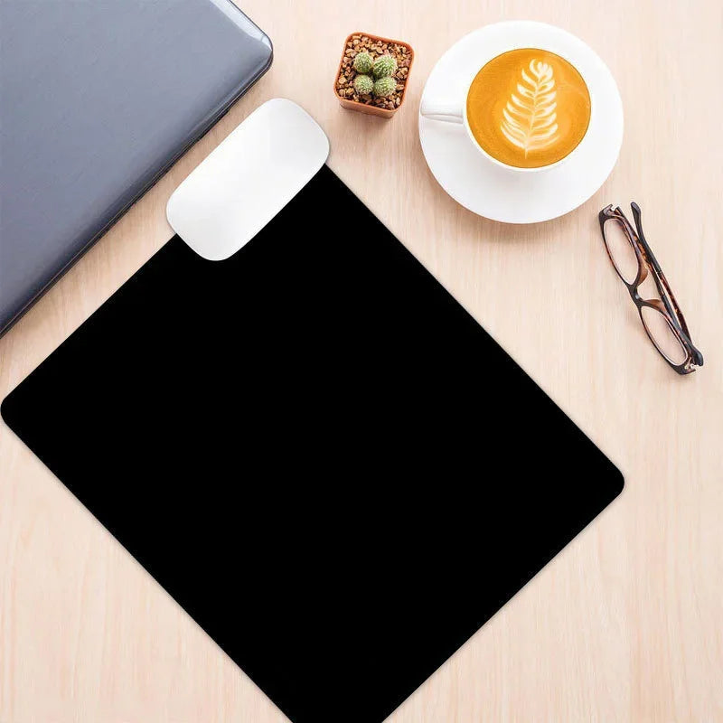 Non-Slip Mouse Mat Black Gaming Esports Mouse Pad Desktop And Laptop Computer Simple Rubber Mouse Pads Base Office Accessorie