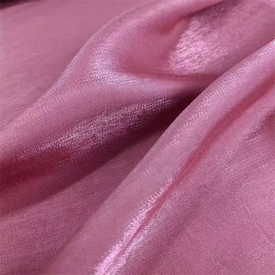 Mermaid Texture Gradient Reflective Fabric Illusion By The Meter for Shirt Full Dress Hanfu Clothing DIY Sewing Soft Cloth White