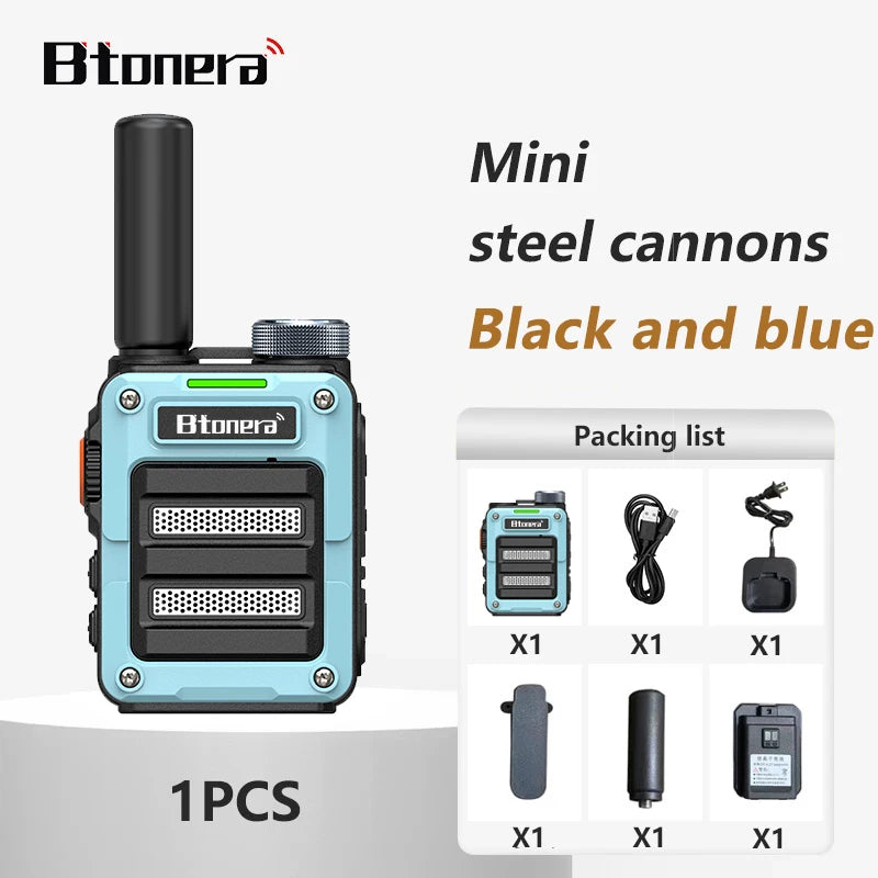 Mini Walkie Talkie BTDX 390 Portable Two Way Radio PMR446 FRS Radio Comunicador Long range Kids Walkie-Talkie for Hotel Business