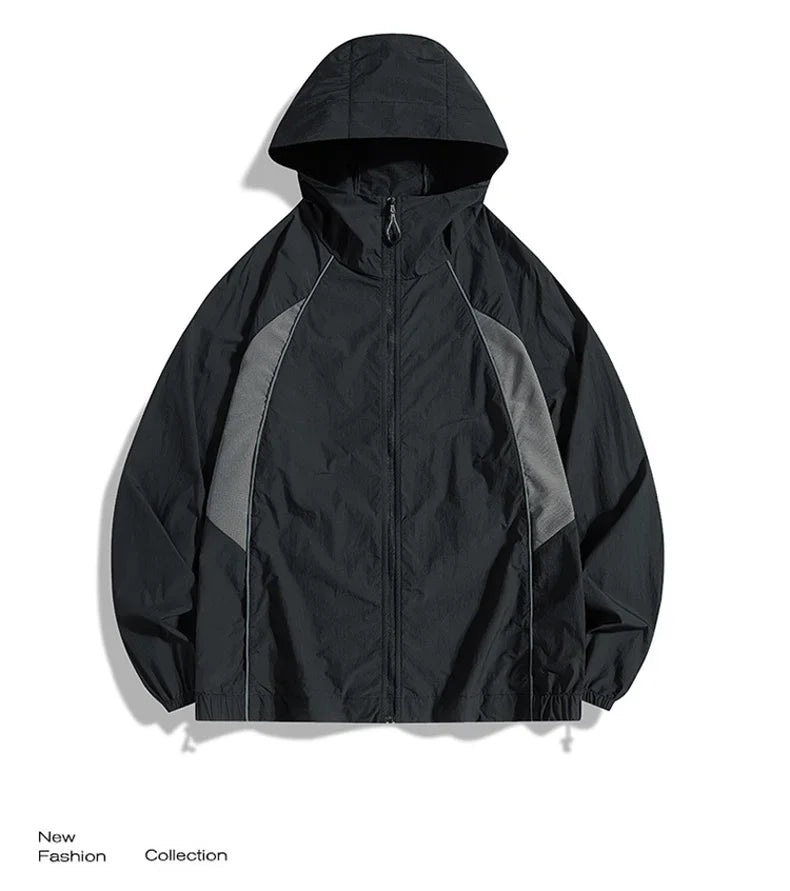 Summer Sun Jackets Men's Outdoor Cycling Clothing Quick Dry UV Skin Coat Women Sports Sun Protection Hiking Camping Windbreaker