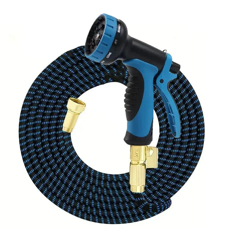 Expandable Garden Magic Hose Flexible Garden Water Pipe High Pressure 10 Function Water Gun, Garden Watering And Cleaning Tool