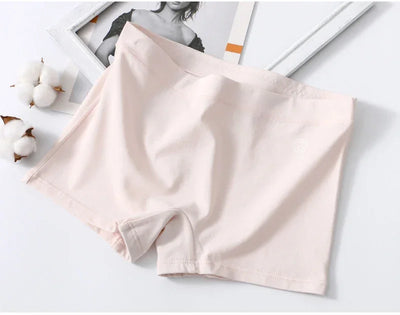 Women Boxers Underwear Cotton Breathable Ladies Safety Short Pants Female Seamless Underpants Solid Cozy Boyshorts Sexy Lingerie