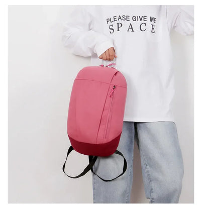 Mountaineering bag large capacity simple all-matching, fashionable, lightweight travel backpack, water splash resistant backpack