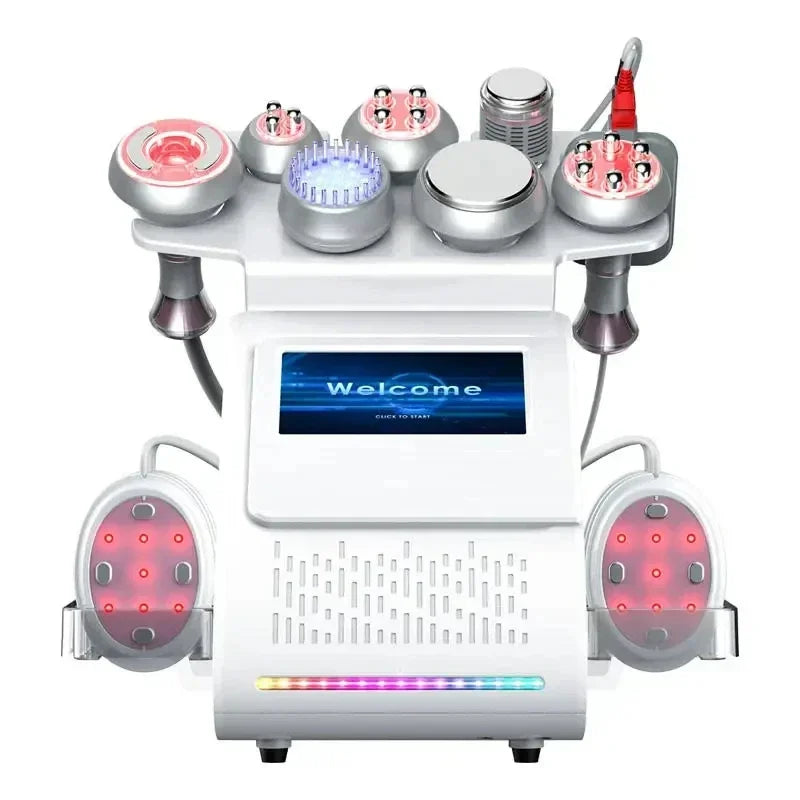 RF Tool 80K Cavitation Ultrasonic Body Slimming Machine Multi-Polar Radio Frequency Anti-Wrinkle Rejuvenation Skin Lift Tighten