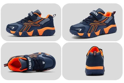 Children Boys Shoes School Sports Fashion Leather For Kids Tennis Casual Sneakers Children's Boy Running 7-12 Years Walking Shoe