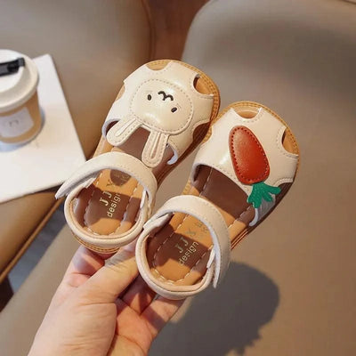 Baby Girl's Cute Casual Flat Sandals | Sandals/Shoes | Kids Children Toddlers Footwear