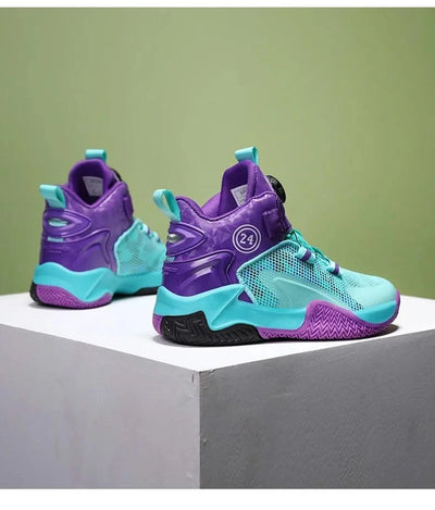 2025 New Children's Basketball Sports Shoes for Boys High Quality Running Kids Shoes Child Sneakers Non-Slip School Shoes - Elanique