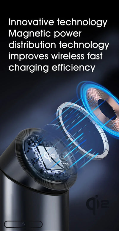 3 in 1 Wireless Charging Station for iPhone16/15/14/13/12 AirPods iWatch for Magsafe Rotation qi2 15W Fast Charging Station