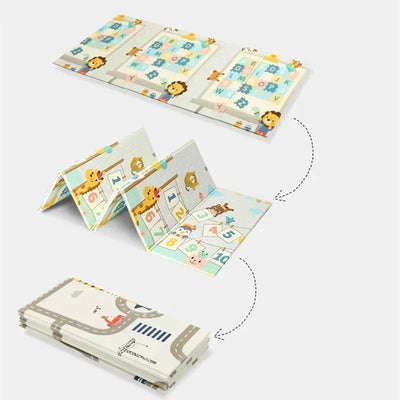 Baby Play Mats Activities Mats For Baby Game Mats Waterproof Children's Rug Kids Crawling Play Floor Carpets משטח פעילות לתינוק