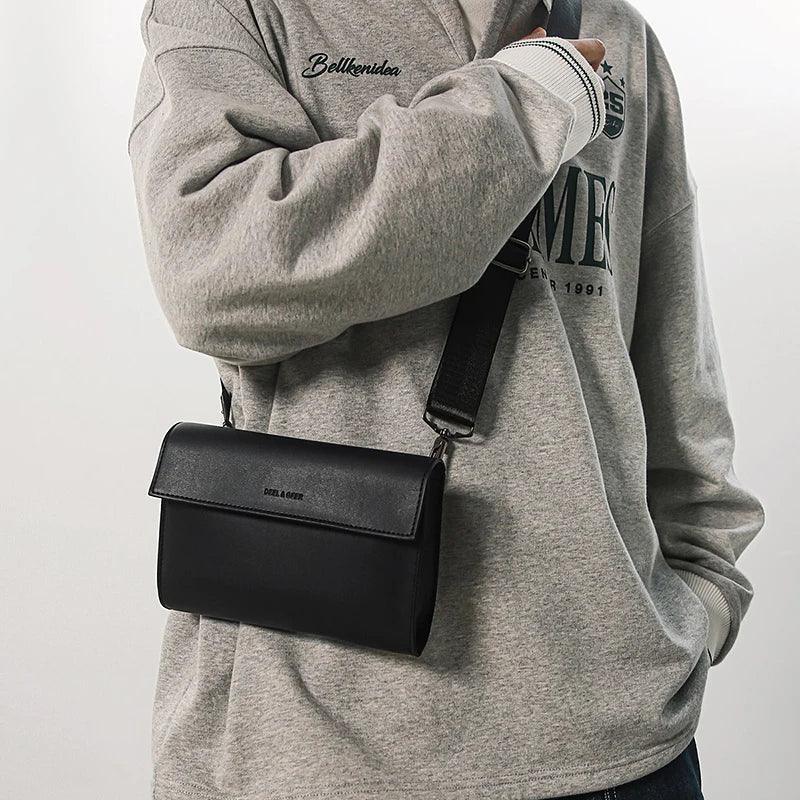 Designer Men Bag Fashion Shoulder Bag Business Briefcase Unisex Messenger Bags Vintage Leather Crossbody Bag Casual Man Handbags