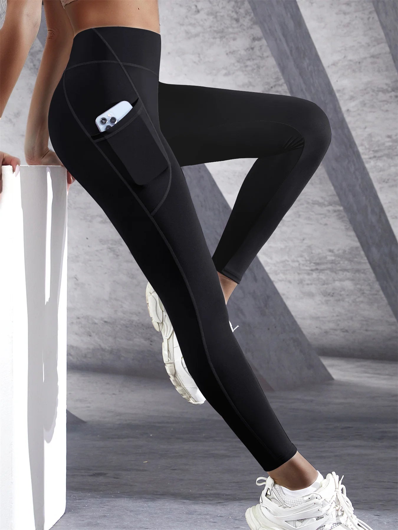 Women's Leggings With Pockets Push Up