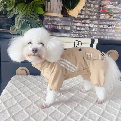 Summer Pet Dog Clothes Outdoor Thin Sunscreen Clothing Four Feets Jumpsuits For Small Medium Dog Yorkshire Puppy Clothing Romper