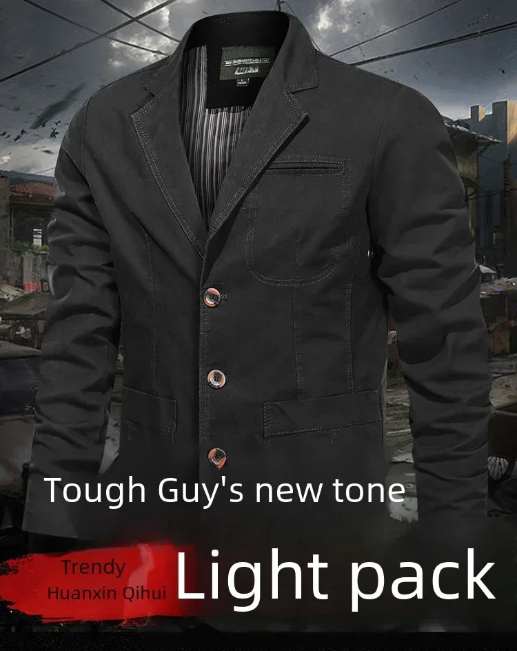 2025 Spring Autumn Blazers Men Fashion Slim Casual Business Handsome Suits Brand Men's Blazers Tops