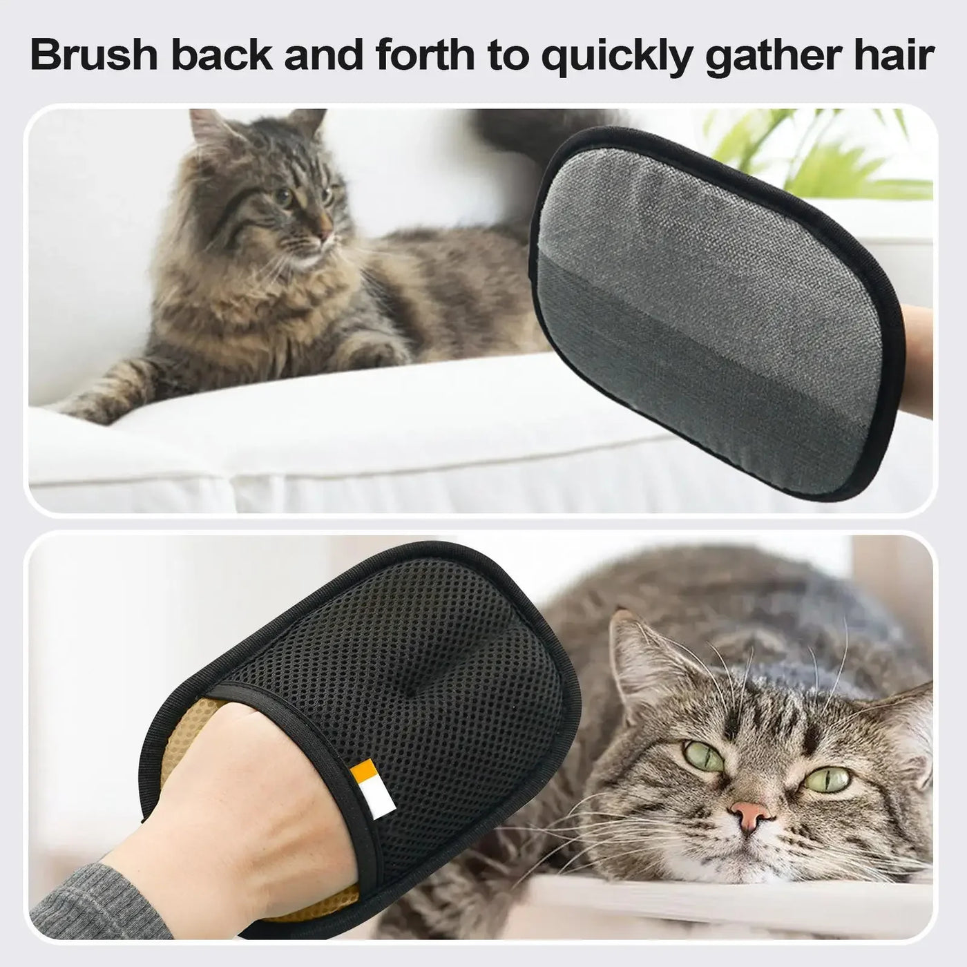 Pet Shedding Gloves Pet Puppy Hair Removal Static Gloves Pet Detangling Gloves Pet Deshedder Gloves for Furniture Tablecloth